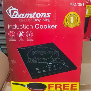 Ramtons Single Induction Cooker With Free Pan