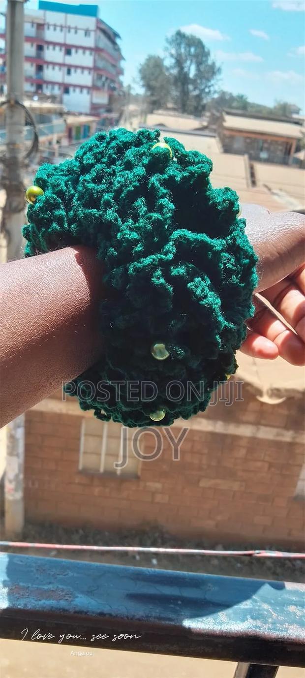 Handmade Crochet Scrunchie
