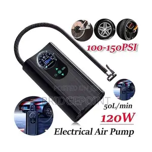 12V Portable Tire Inflator Air Compressor 150PSI 120W Car Air Pump