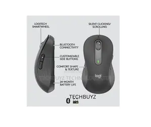 Logitech M650 L Signature Wireless Mouse for Left-Handed Users -