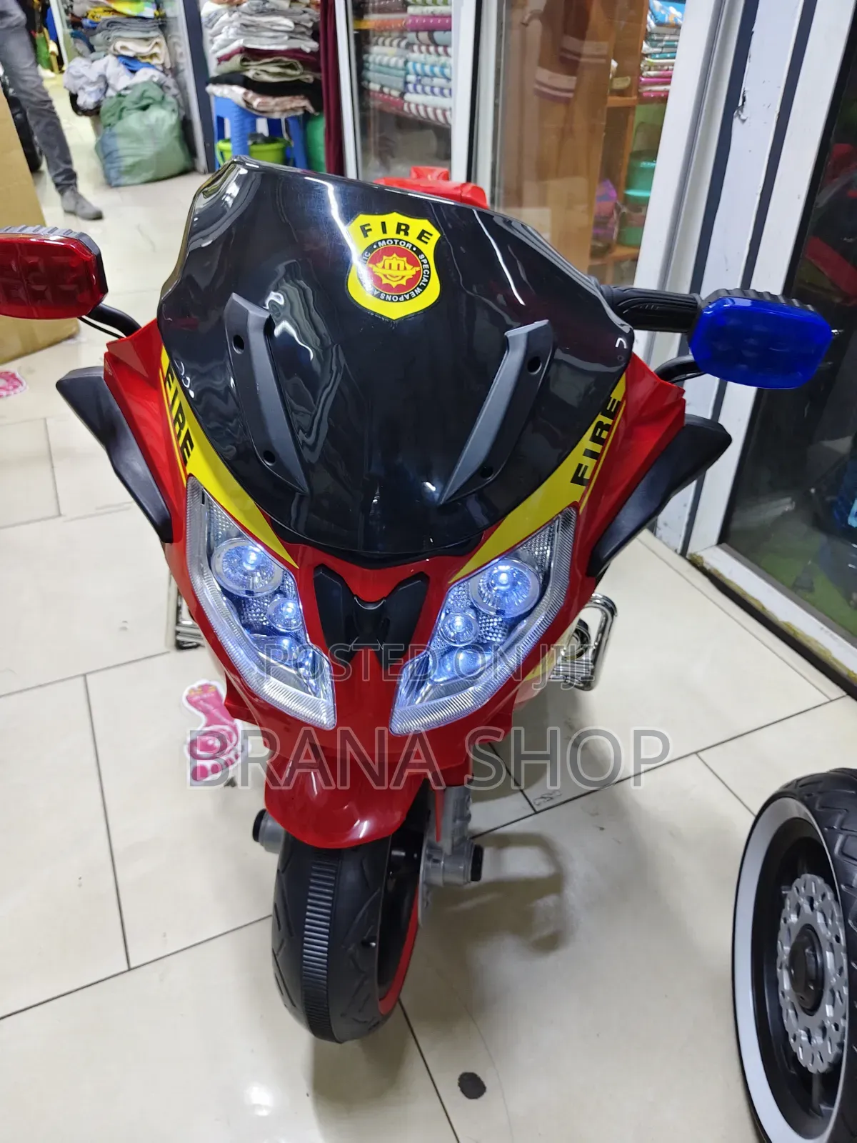 Kids Police Nduthi Bike With Lights and Siren.
