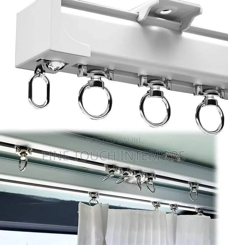Straight Curtain Rails – Strong Curtain Support Rail