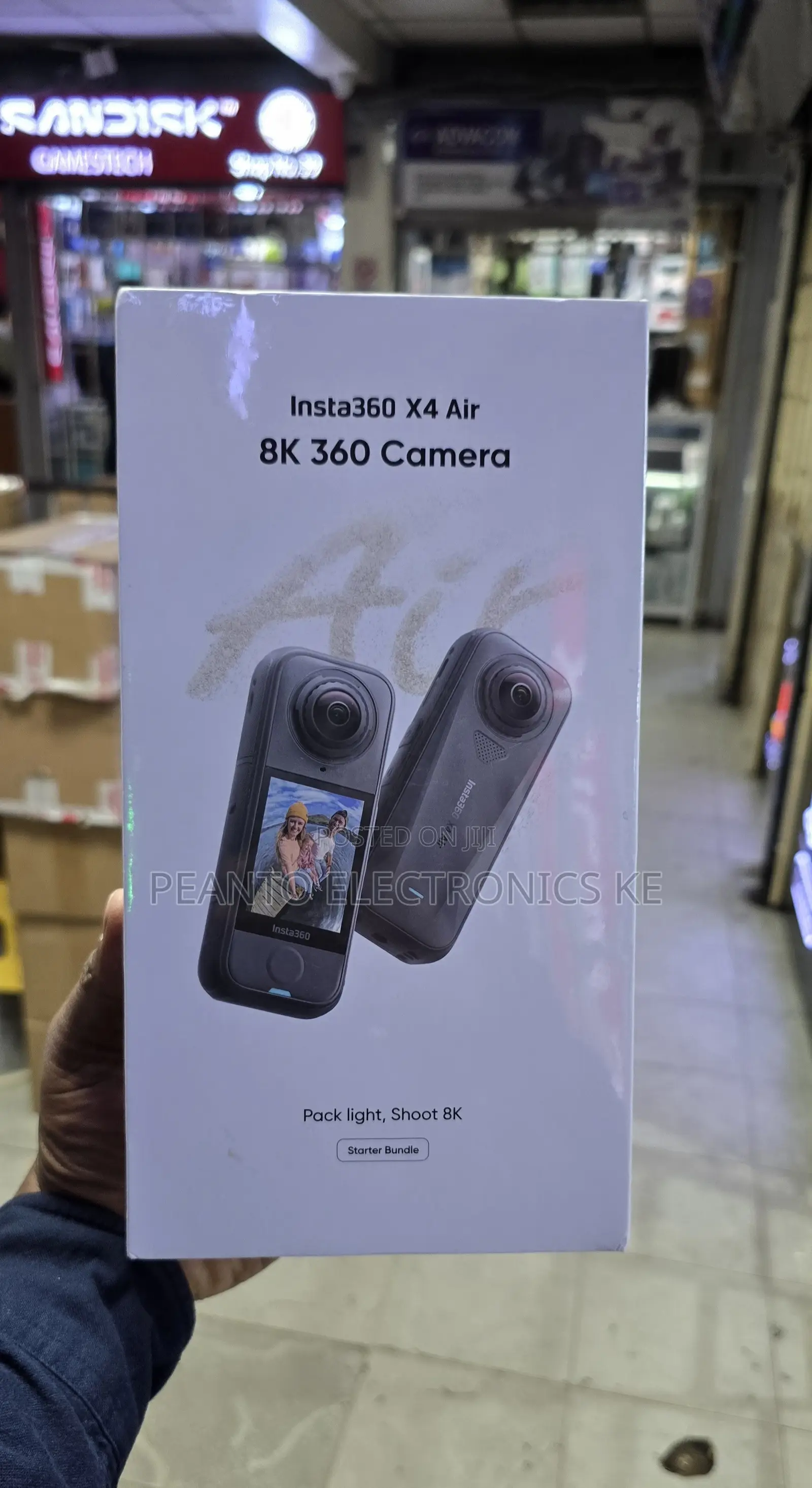Insta360 X4 Air 360° Action Cam Starter Bundle