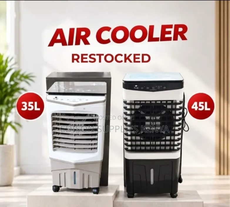 Fan Air Cooler 35 Litre / 45L Evaporative Water Fan Remote Control