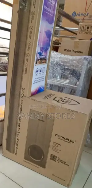 Nobel Plus NBV8 1700W Bluetooth Soundbar With Wireless Subwoofer