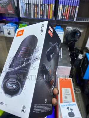 Original JBL Speakers Flip 7 Black Colour