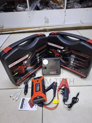 Car Jump Starter Power Bank Battery Booster Emergency Kit