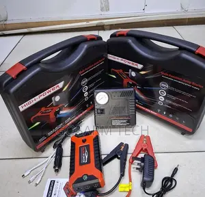 Car Jump Starter Power Bank Battery Booster Emergency Kit
