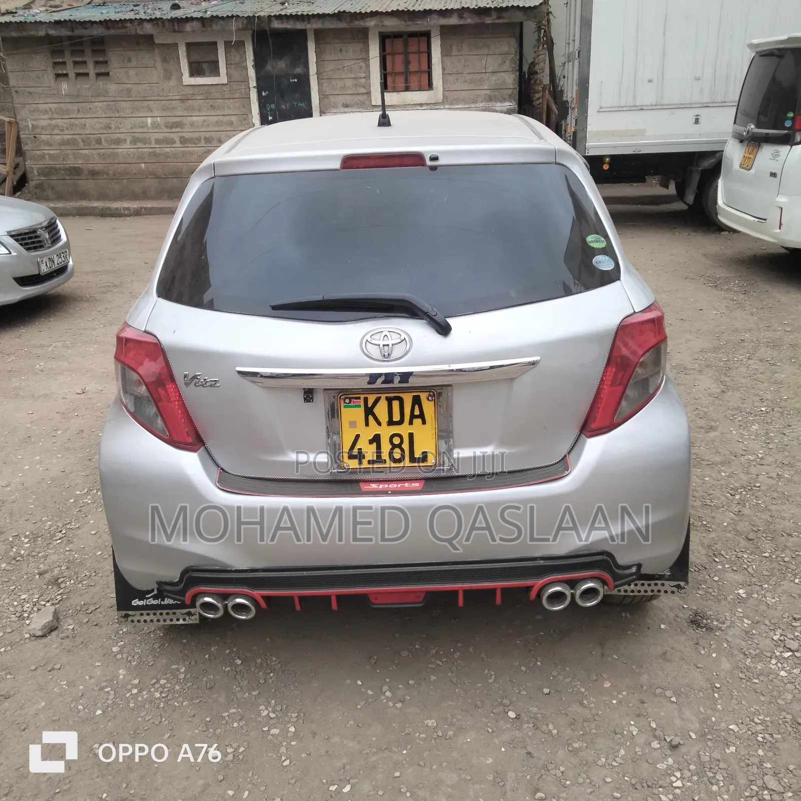 Toyota Vitz 2013 Silver