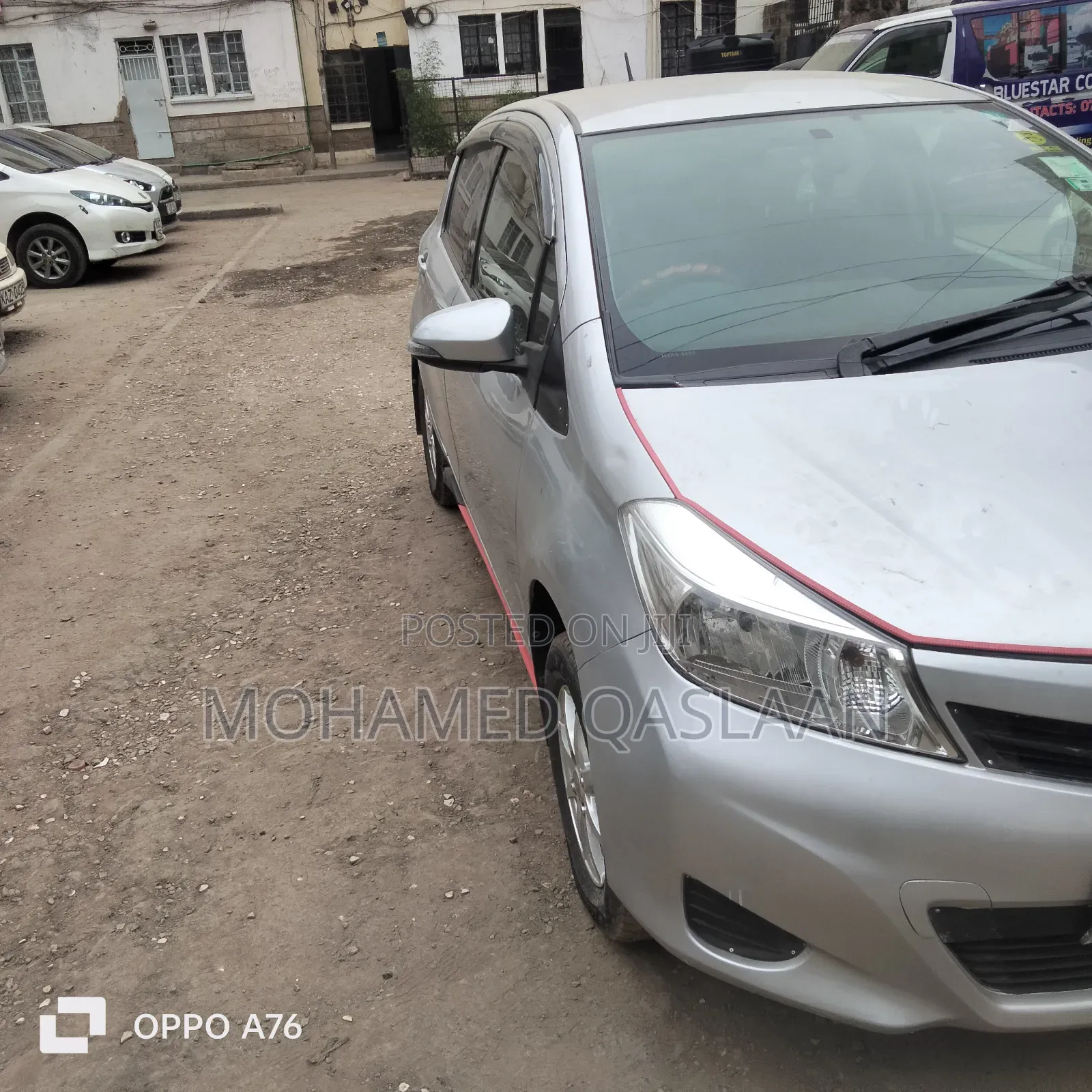 Toyota Vitz 2013 Silver