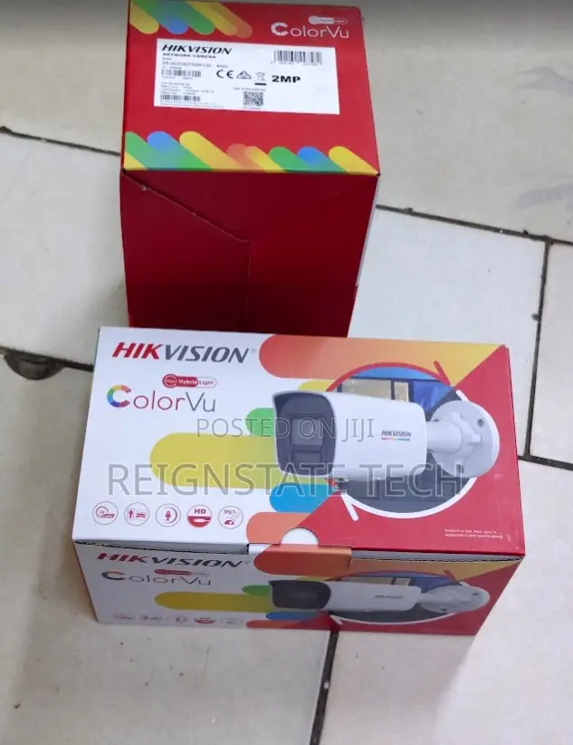 Full Color Smart Hybrid 2MP Outdoor Hikvision IP Camera