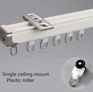 Straight Curtain Rails – Commercial Grade Curtain Track
