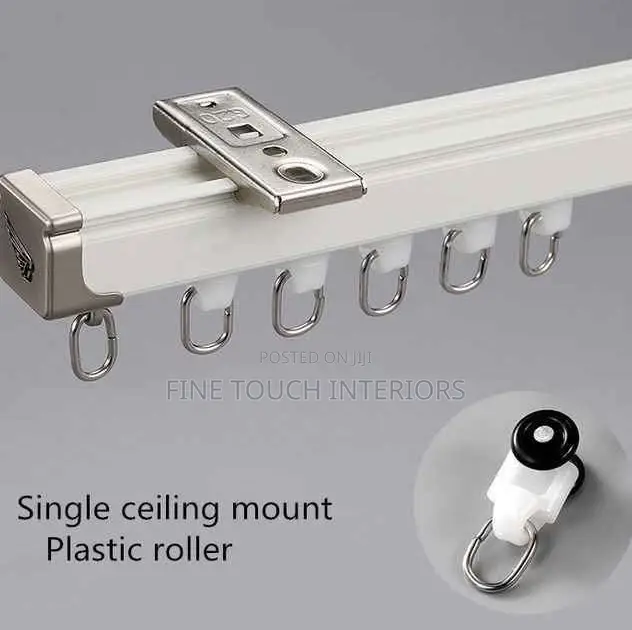 Straight Curtain Rails – Commercial Grade Curtain Track