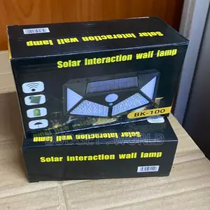 Solar100LED Security Light PIR Motion Sensor Outdoor IP65~3 Modes~120°