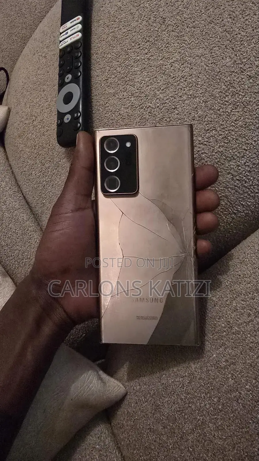 Samsung Galaxy Note 20 Ultra 5G 128 GB Rose Gold