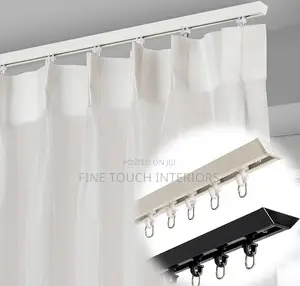 Straight Curtain Rails – Strong Track for Heavy Curtains