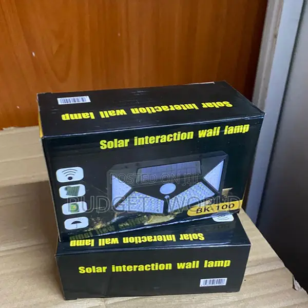 3 Intelligent Modes~120°Solar 100 LED Security Light PIR Motion Sensor