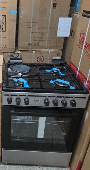 60*60 VON Cooker 3 Gas + 1 Electric Standing Cooker