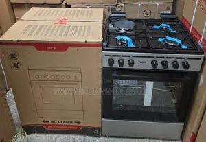 60*60 VON Cooker 3 Gas + 1 Electric Standing Cooker