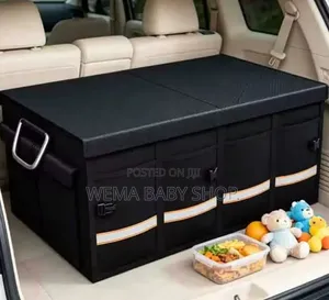 60cm Foldable Premium Heavy Duty Car Trunk Boot Organizer