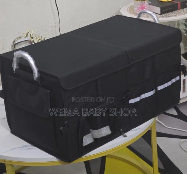60cm Foldable Premium Heavy Duty Car Trunk Boot Organizer - thumbnail 4