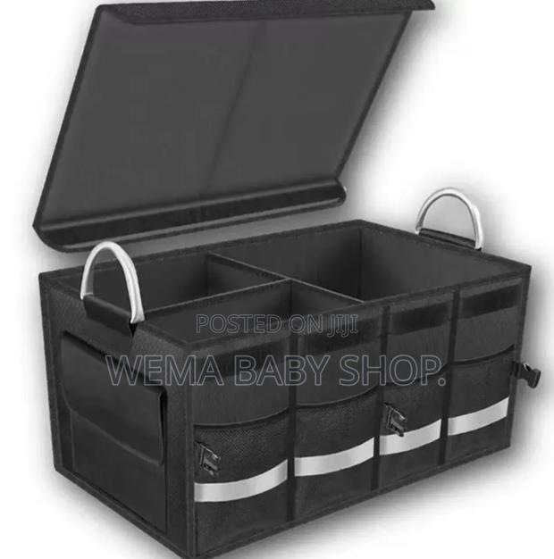 60cm Foldable Premium Heavy Duty Car Trunk Boot Organizer - thumbnail 6