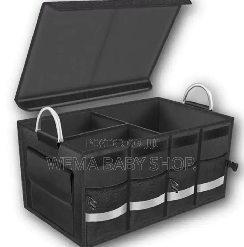 60cm Foldable Premium Heavy Duty Car Trunk Boot Organizer