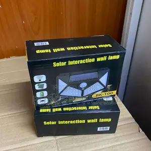 Security Lamp for Yard Fence BK -100 for Walls and Terrace Solar Light