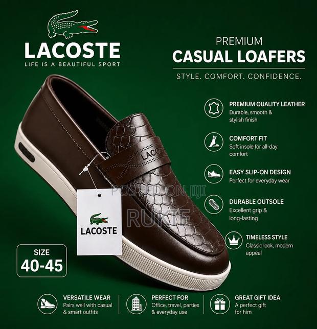 Lacoste Casual Loafers - main view