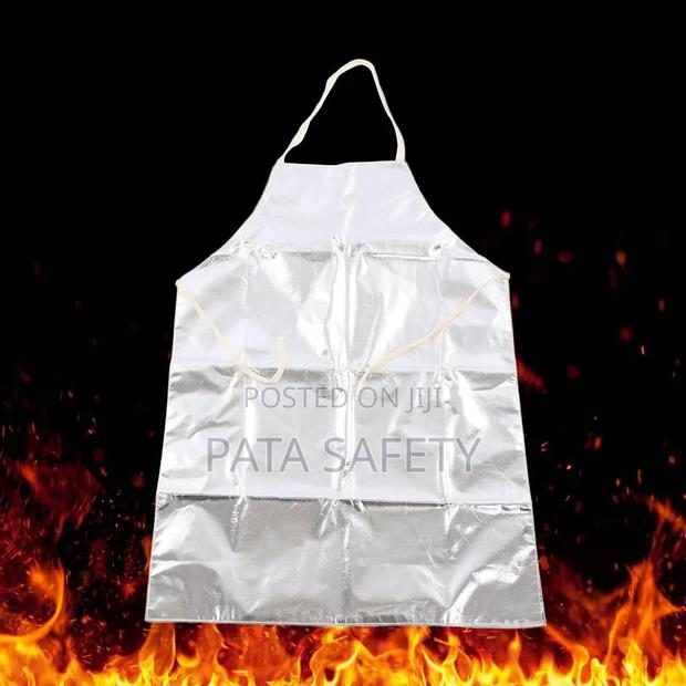 Aluminium Silver Apron Heat Resistant