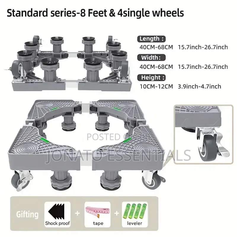 Moveable Fridge or Washing Machine Stand