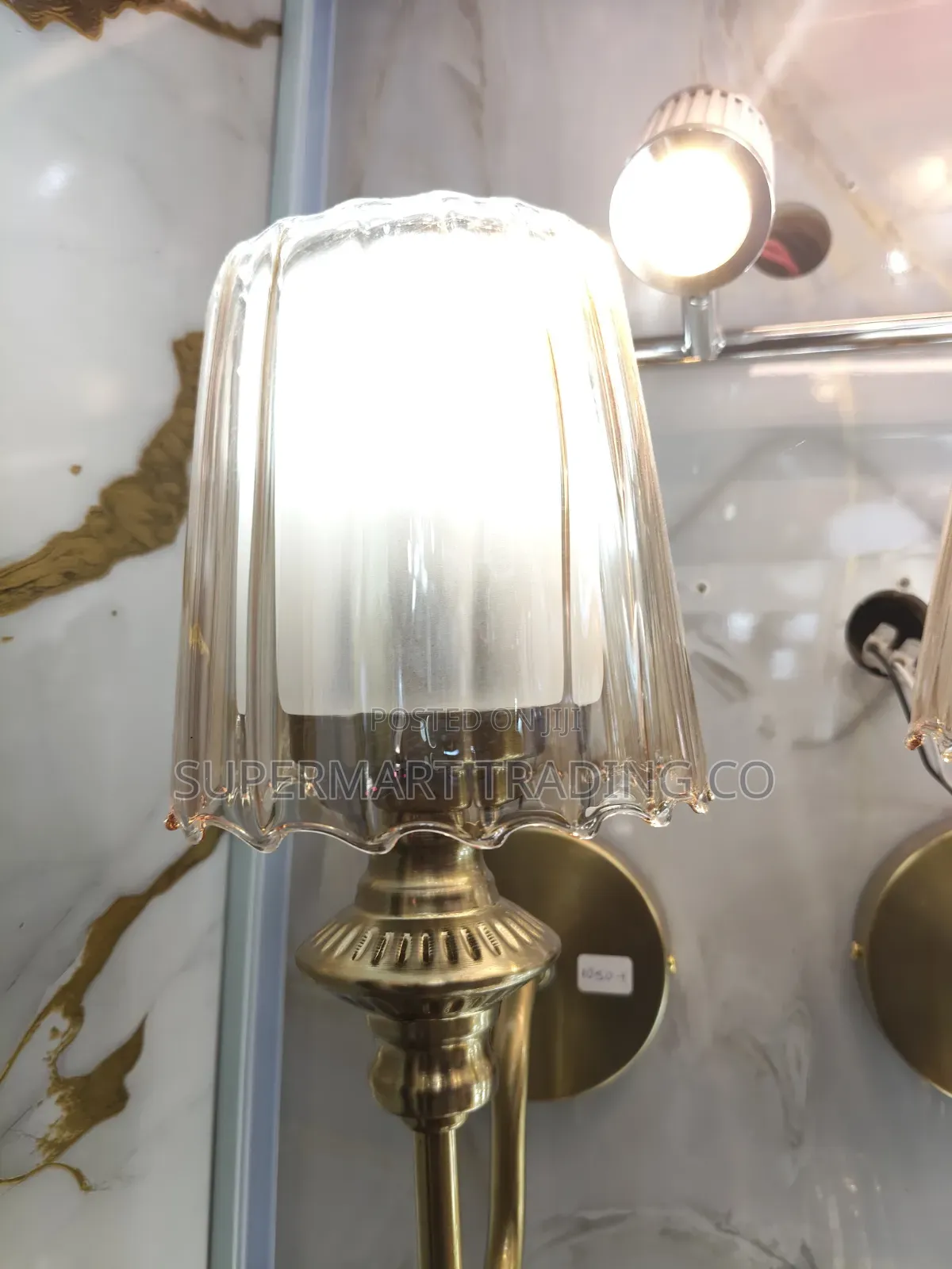 Gold Wall Bracket Crystal