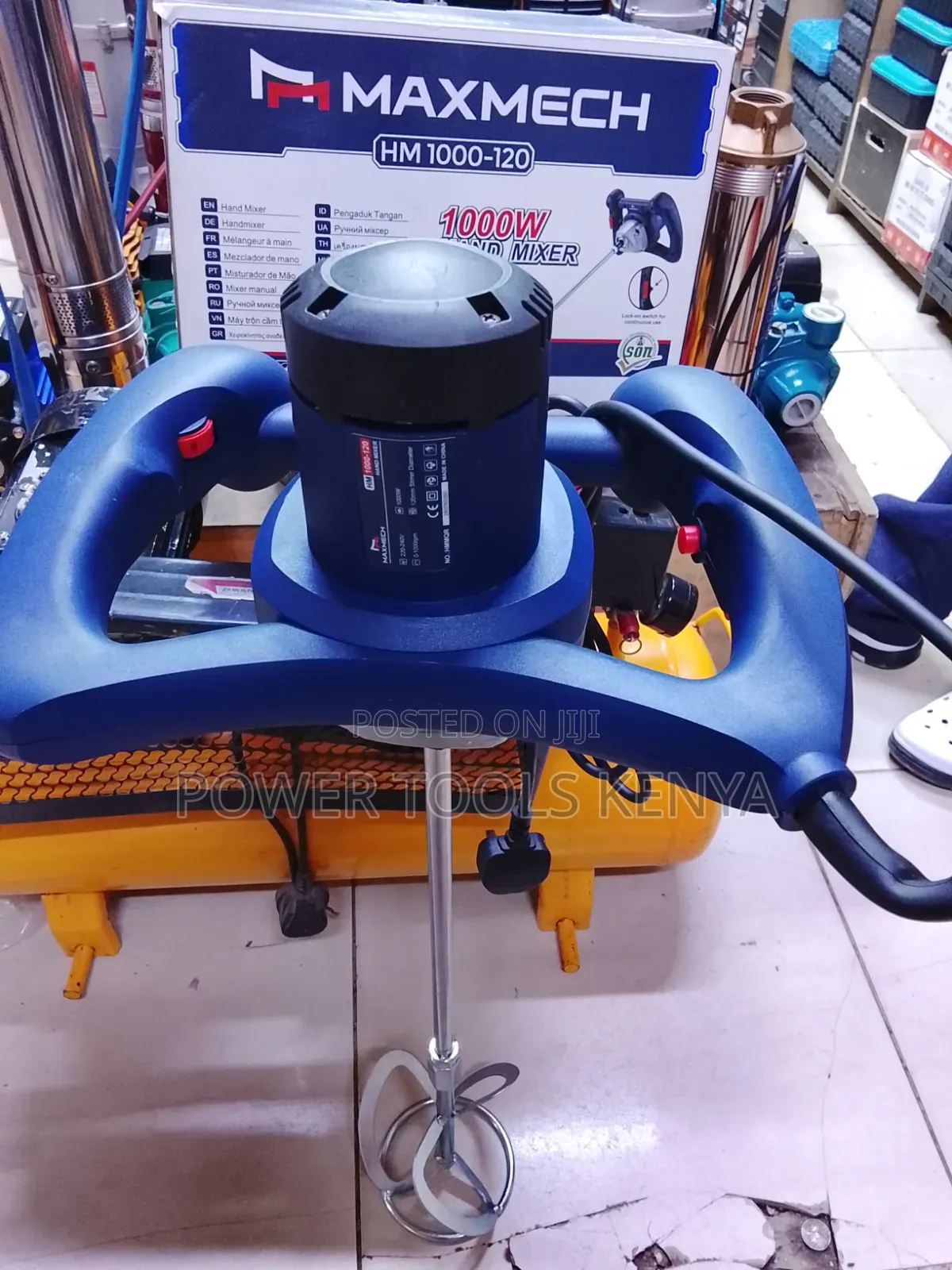 Maxmech HM 1000-120 Heavy-Duty Hand Mixer
