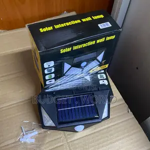 Auto on/Off Solar Wall Light BK - 100Outdoor Solar Security Light