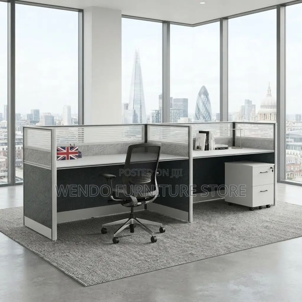 Office Workstations; 2 Way Straight Urban Station Desks