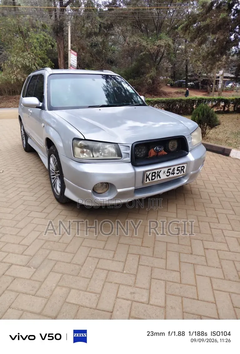 Subaru Forester 2004 Silver