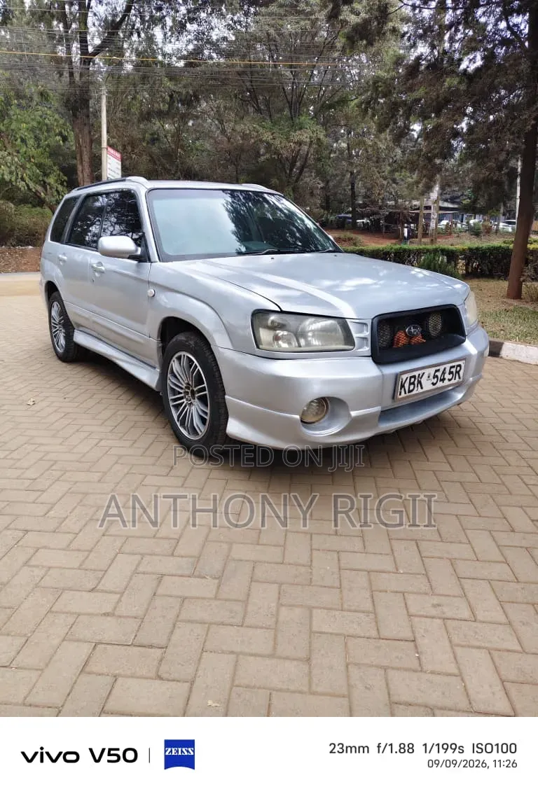 Subaru Forester 2004 Silver