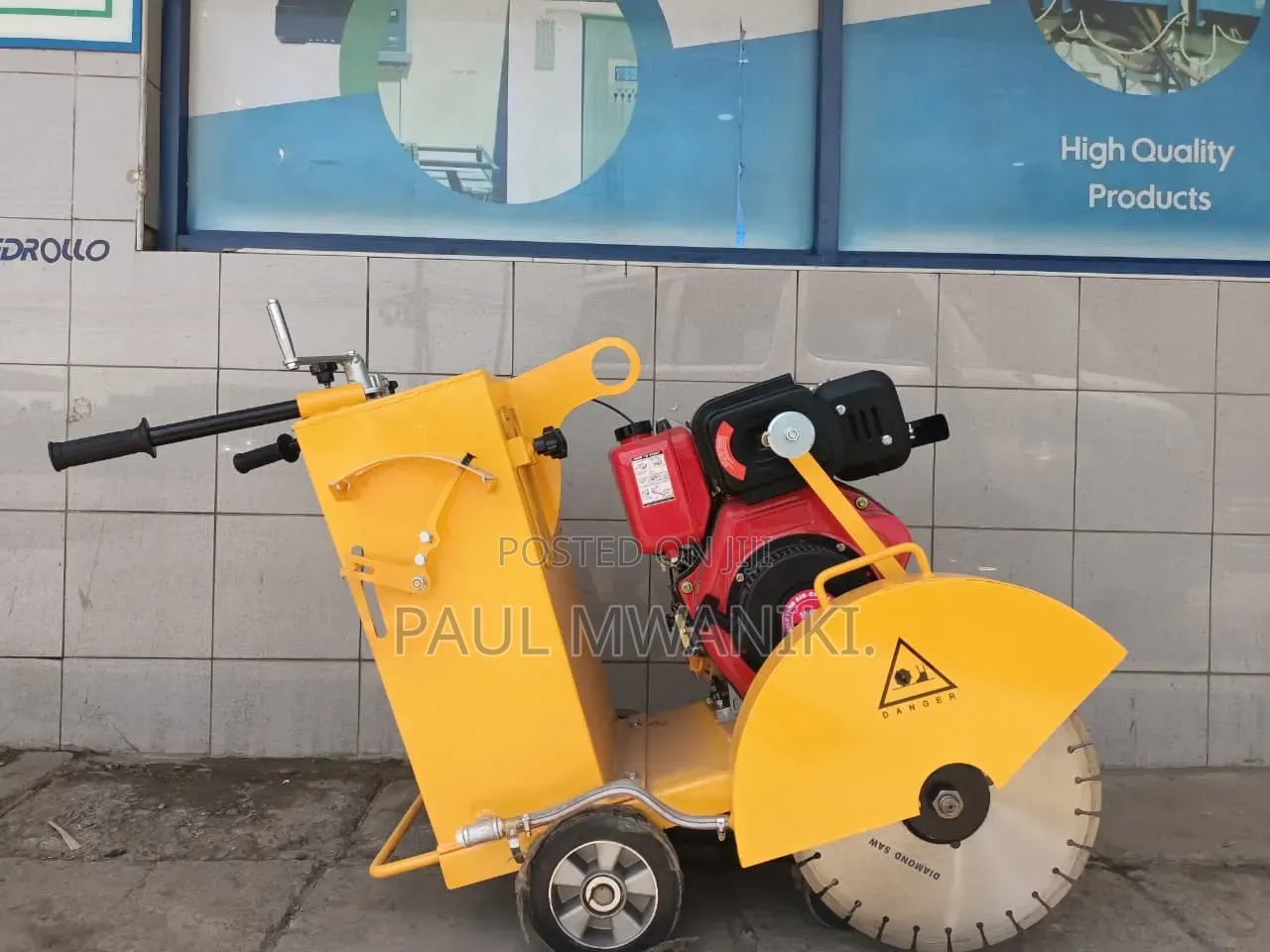 Powerful Diesel Asphalt Concrete Cutter