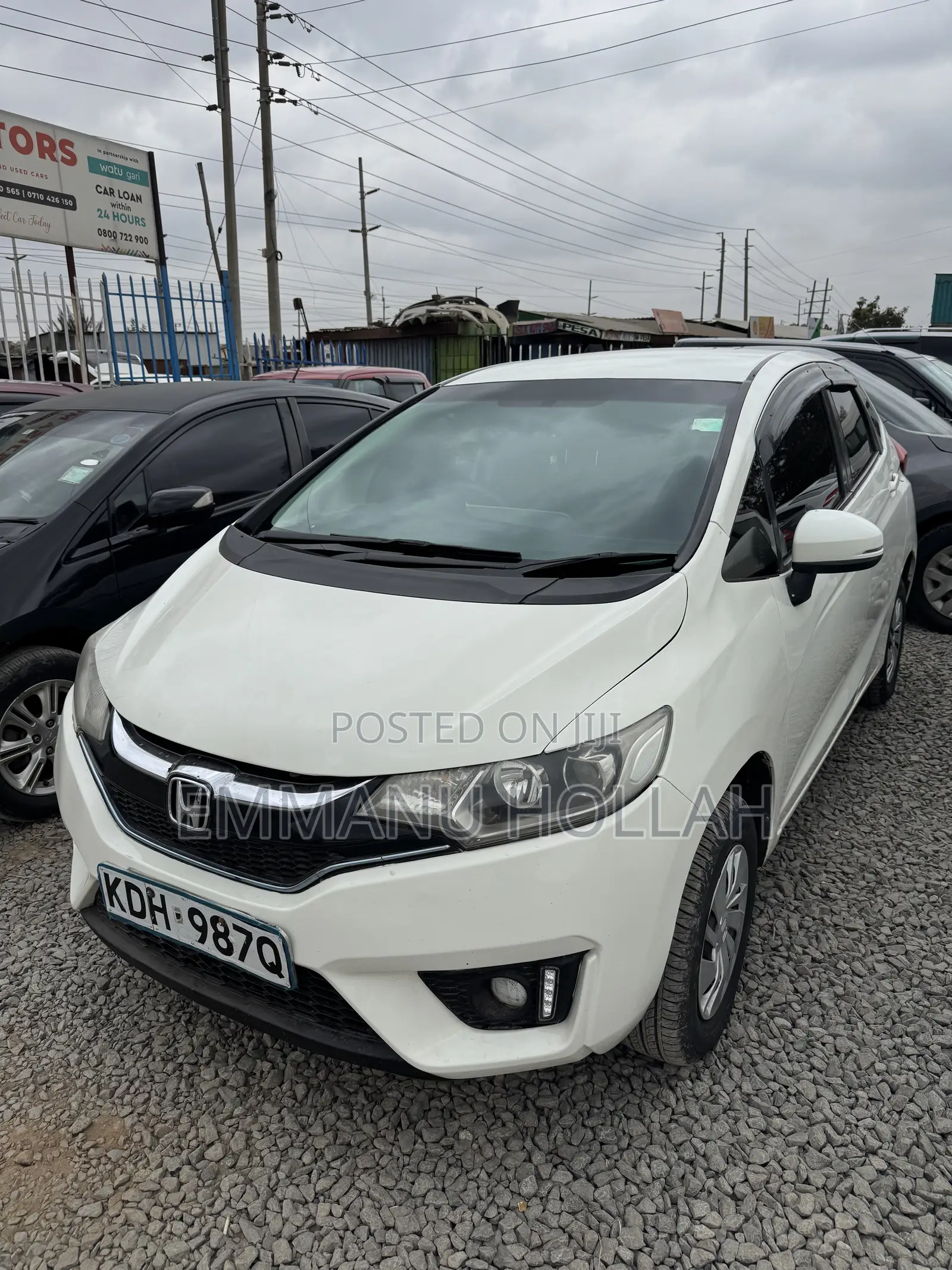 Honda Fit 2015 White