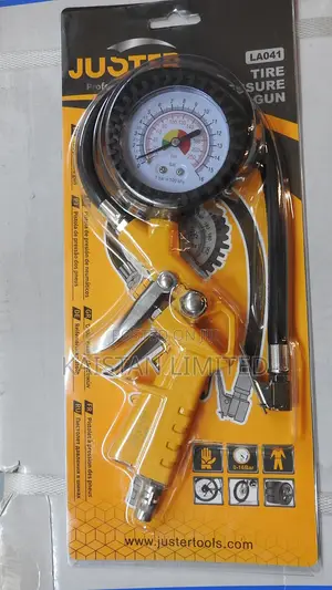 JUSTER LA041 Tyre Pressure Gauge Inflator Gun 16 Bar