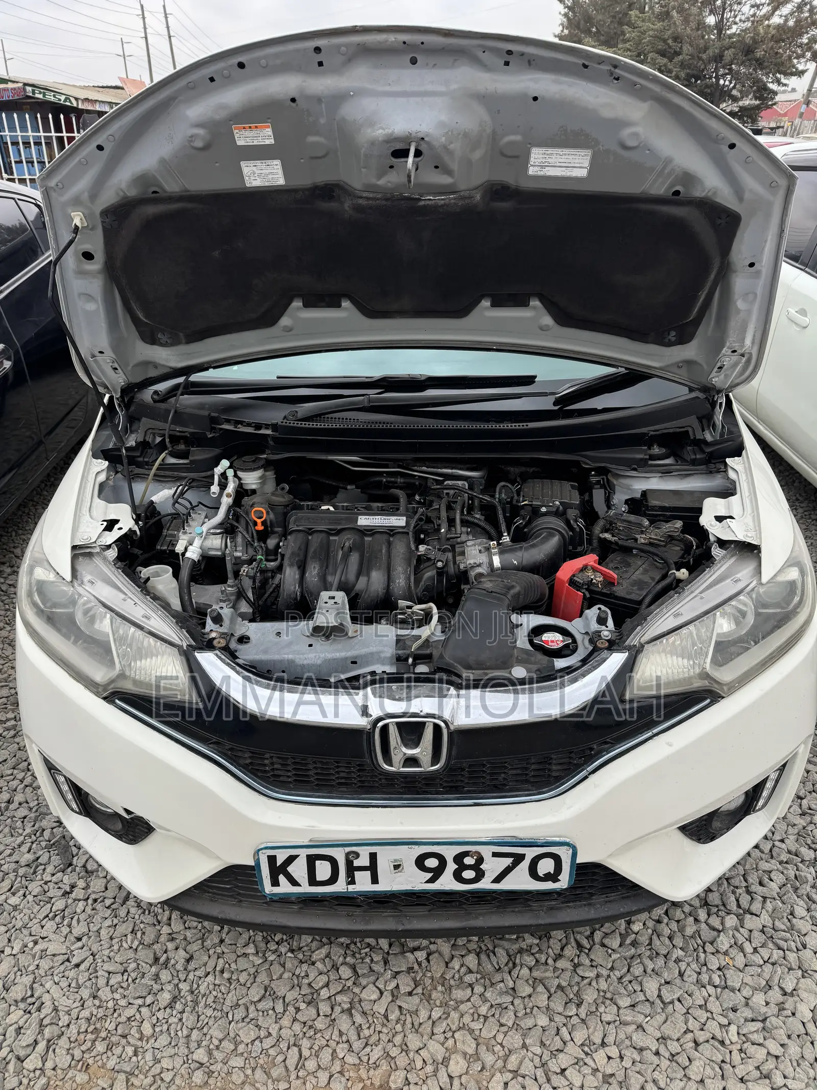 Honda Fit 2015 White
