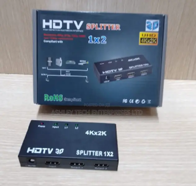 1×2 HDMI Video Splitter