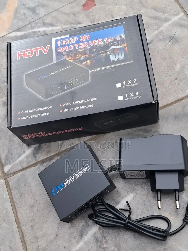 HDMI Splitter 1 in 2 Out 1080P Full HD 3D