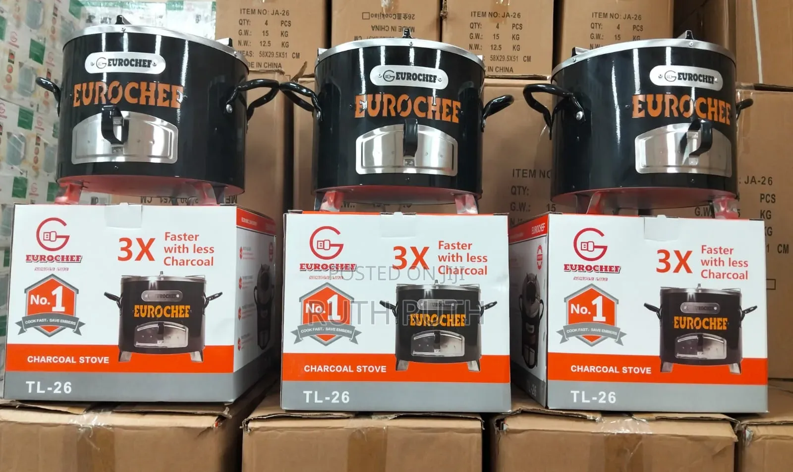 Eurochef Jikokoa Charcoal Stove