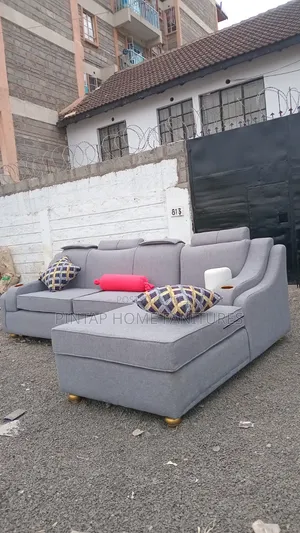 L, Shape Five Seater Sofa