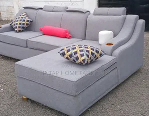 L, Shape Five Seater Sofa