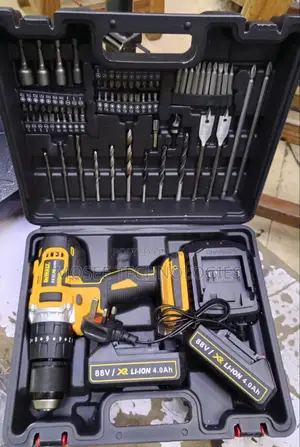 88V Cordless Drill Driver With Professional Bit Set