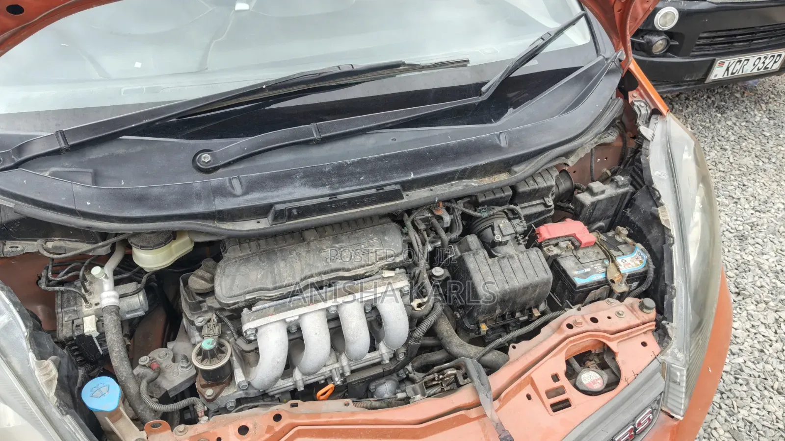 Honda Fit 2013 Orange