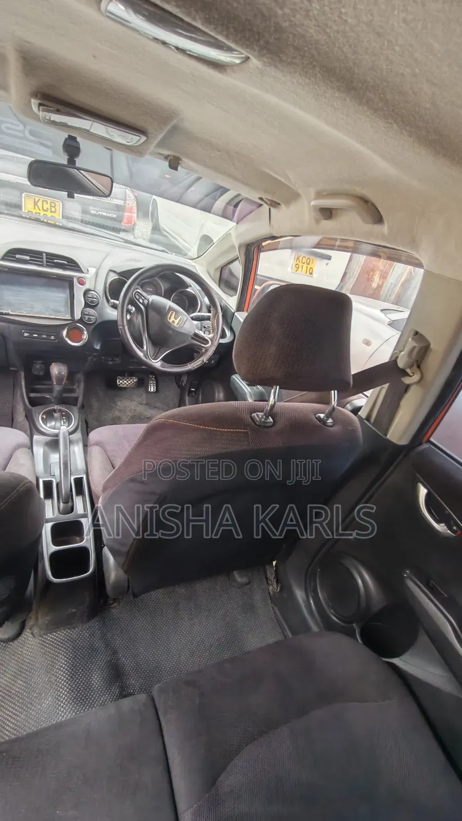 Honda Fit 2013 Orange