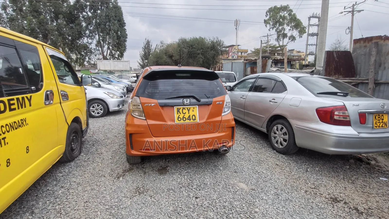 Honda Fit 2013 Orange